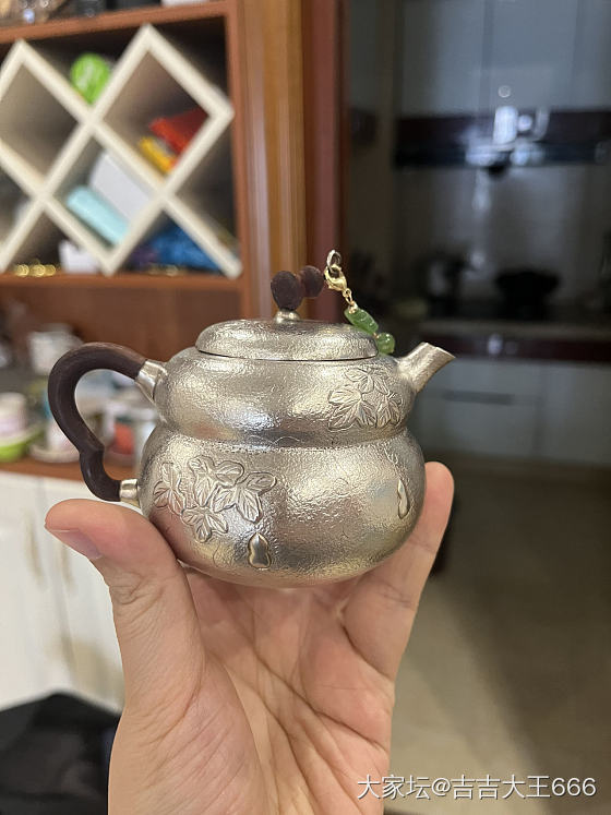 可爱的银壶_银