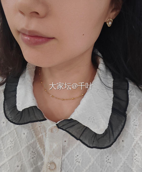 今日份～k金为主_搭配K金金