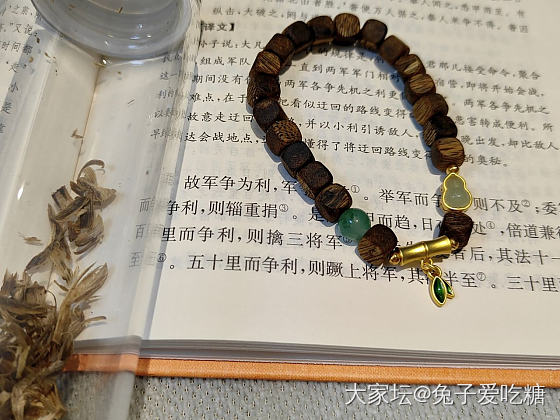 晚上刚买了一串沉香串儿_沉香