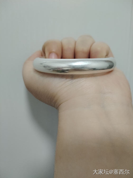 古法改光面_手镯银