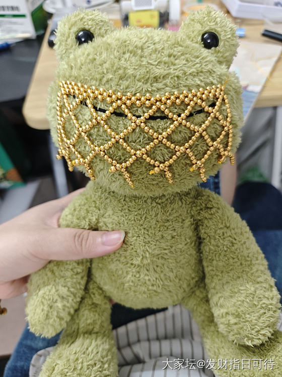 金珠编织—猪八戒的珍珠衫_手工diy金
