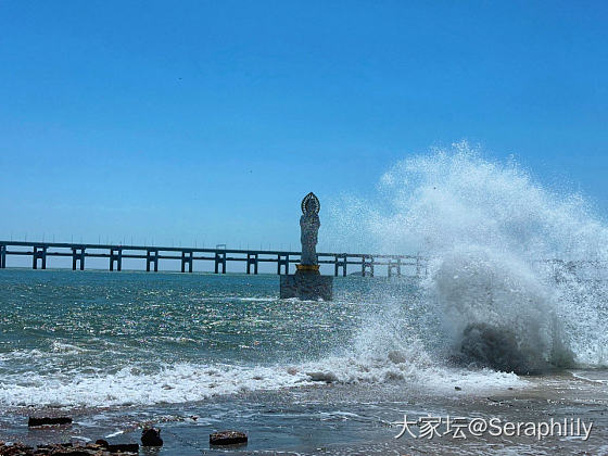 山与海的浪漫～亲海栈道第一天开通，走起_生活