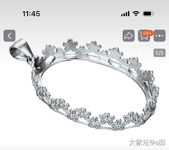 自己镶嵌坦桑石项链和吊坠_彩色宝石