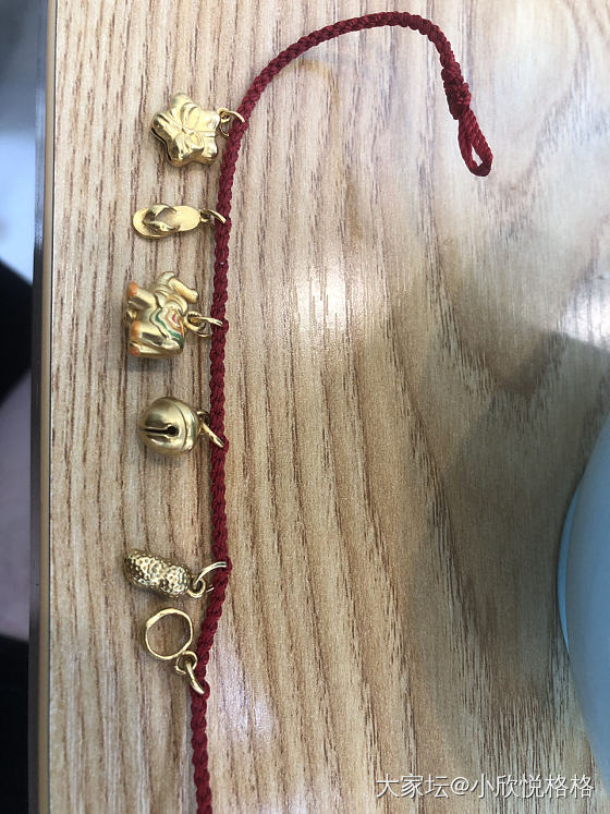 天热了，脚链戴起来_脚饰金