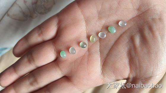 天然缅甸A货翡翠蛋面打包处理_翡翠