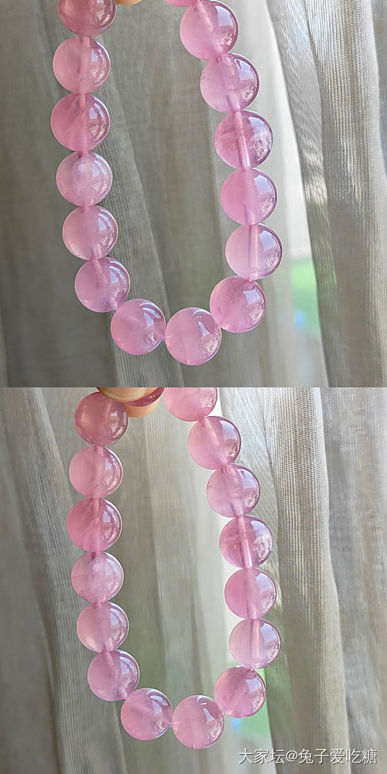 马粉大粉晶串儿_水晶