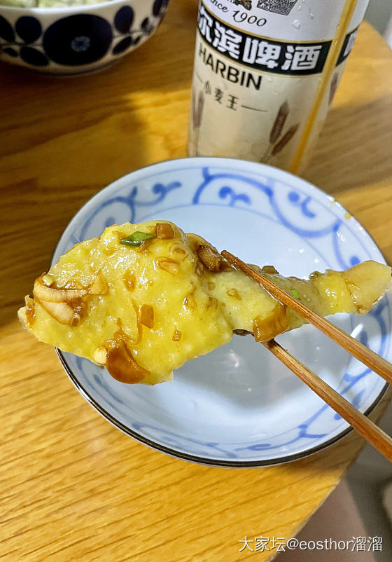 愉快的晚餐——凉拌“麻妞”_美食