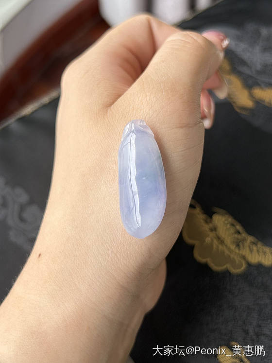 再降！大亏出！超性价比！冰胶浓紫莫奈花园翡翠福瓜_翡翠