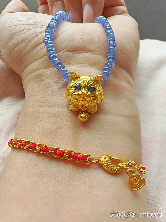 福来岛的猫猫吊坠超可爱呀！_网店商家