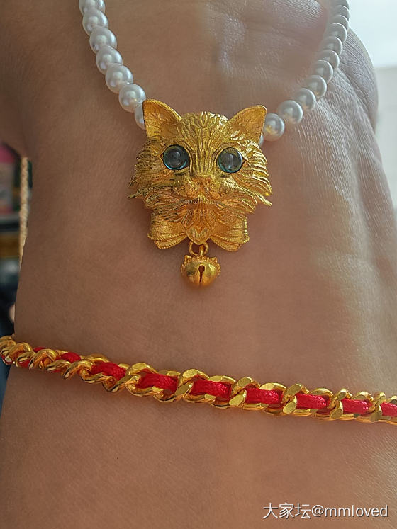 福来岛的猫猫吊坠超可爱呀！_网店商家