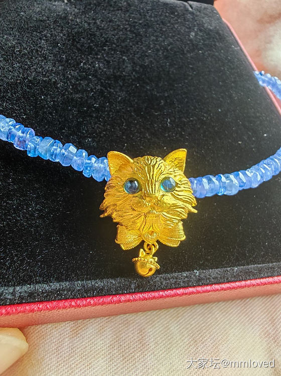 福来岛的猫猫吊坠超可爱呀！_网店商家