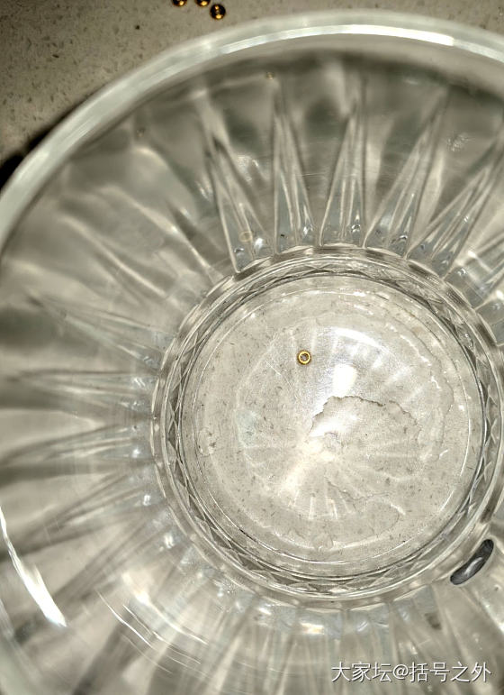 压扁珠子出新招:透明玻璃杯。🤣_金