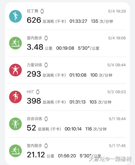 打卡小长假运动记录_丽人生活