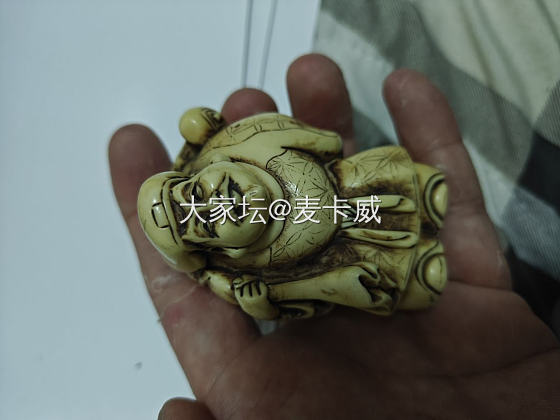 日本带回来的根付_收藏