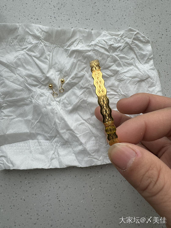 出闲置金镯，金耳钉_金