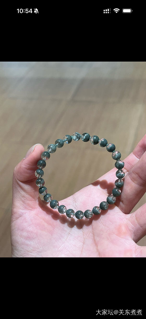 求大佬估价这串绿幽灵_水晶