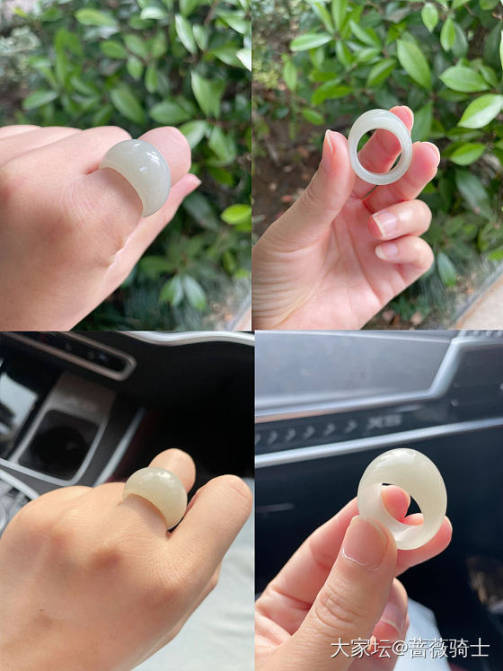 百位数的白玉馒头戒_戒指和田玉