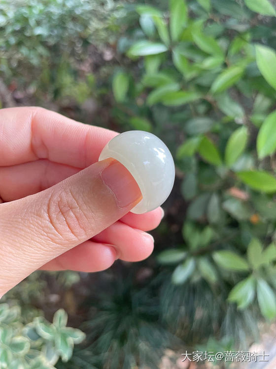 百位数的白玉馒头戒_戒指和田玉