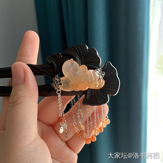 和田玉发簪 水晶 岫玉发簪 南红发簪_和田玉