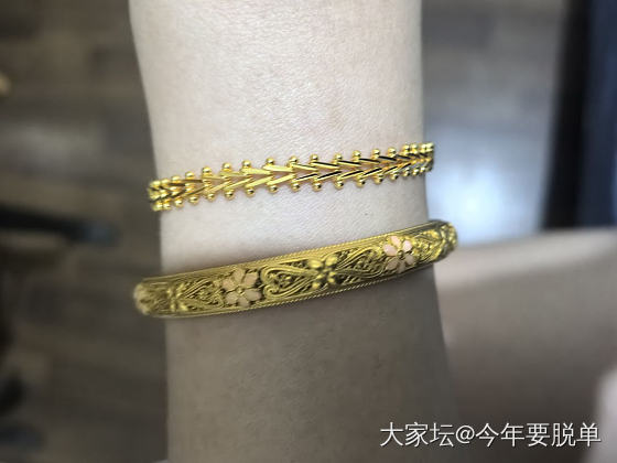鱼骨手链回来了，感觉太长了_金