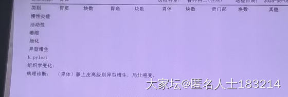 姐妹们，有没有对胃癌了解的？帮忙看看报告_健康