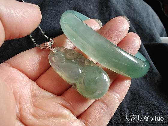 转一波闲置玉石，手镯和挂件等_玉石