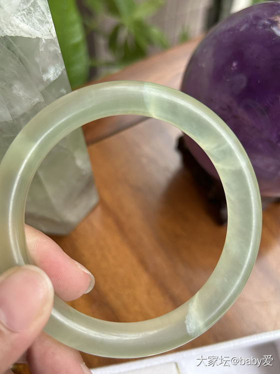 马粉水晶手串 多宝珠幽灵水晶吊坠琥珀手串 岫玉手镯_首饰