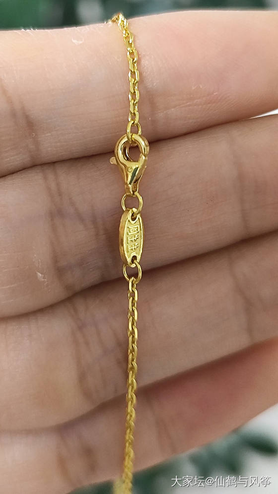 周生生爱情蜜语羽毛珍珠吊坠_金