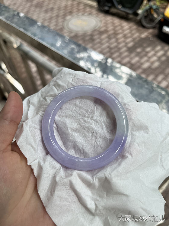 51圈 紫手镯  再补几张日常图_翡翠