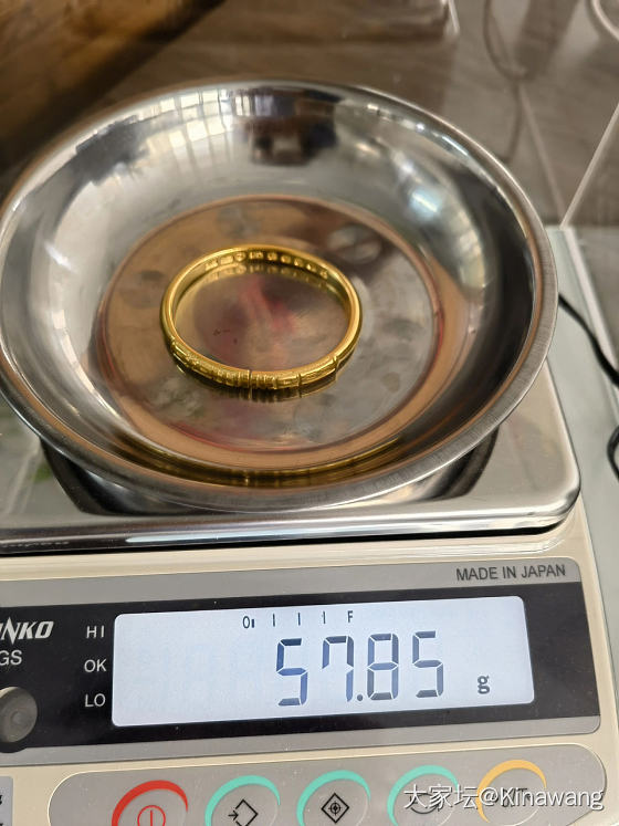 窄喜福终于拔草啦_手镯金