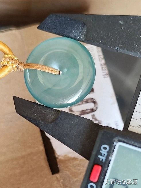 这个扣子能看到多少_翡翠