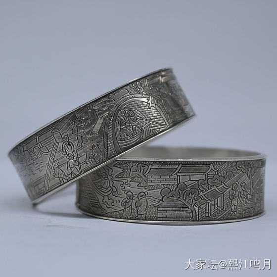 清明上河图_传统银饰