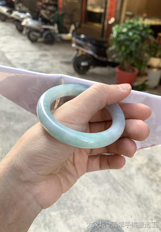福镯圆条56_翡翠