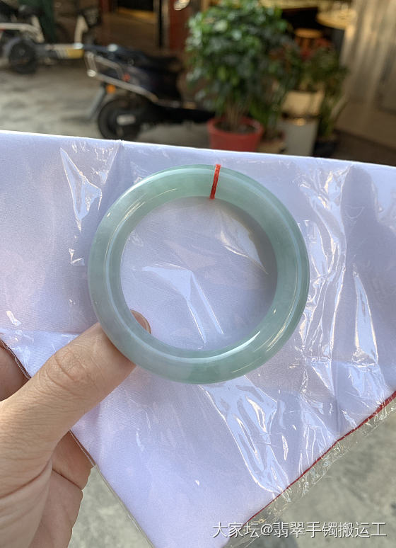 福镯圆条56_翡翠