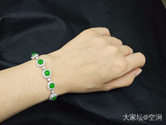 湿气重，戴手链印子深_钻石翡翠
