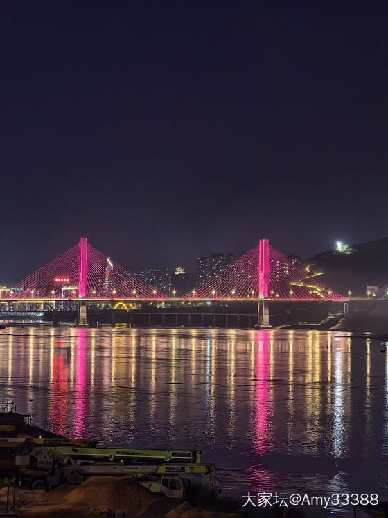 夜跑途中的城景，美哒_景色
