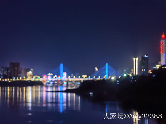 夜跑途中的城景，美哒_景色