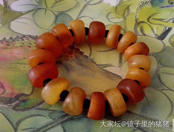 【第一波闲置】蜜蜡手串，吊坠，小滴溜，菩提手串_首饰