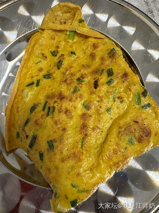队友点的，晚上主食叫我摊饼。