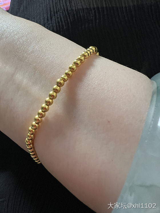铃铛一响，黄金万两，金珠穿成手串了_金