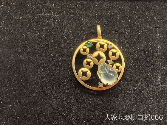 炒冷饭系列_镶嵌设计翡翠