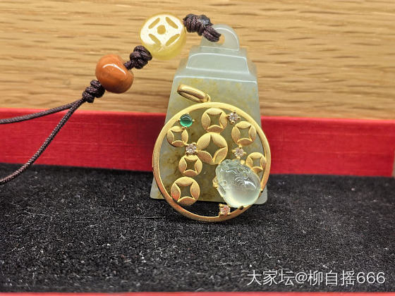 炒冷饭系列_镶嵌设计翡翠