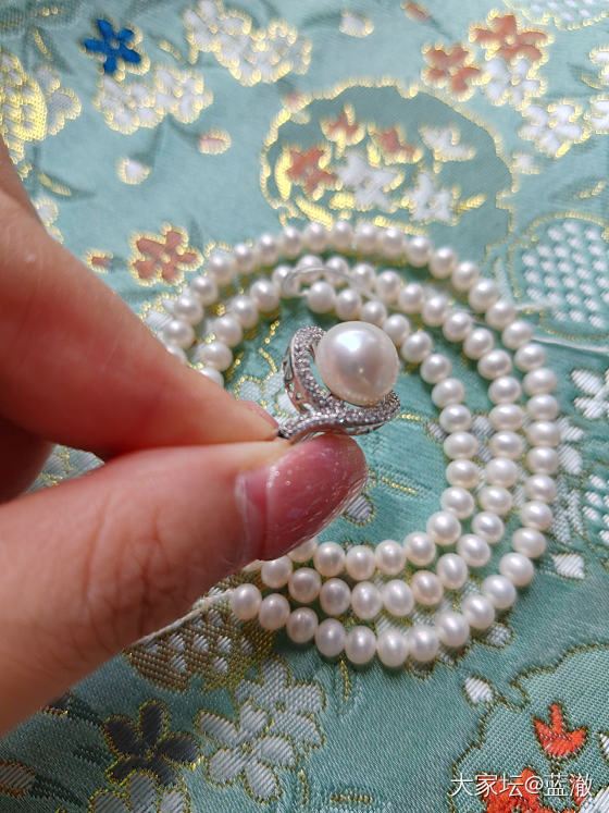闲置珍珠整理，清了出坑，陆续更新细节图_有机宝石