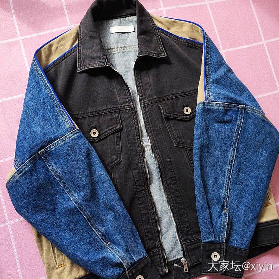 【全新包邮】潮牌bosie伯喜设计款牛仔夹克120包邮，再送全新冰丝美背一件_品味