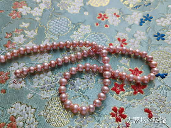 闲置珍珠整理，清了出坑，陆续更新细节图_有机宝石