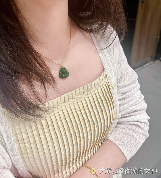 我那可爱的碧玉小佛公哦_碧玉