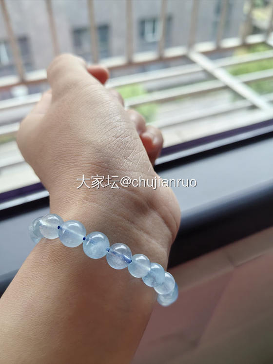 红宝石戒指，海蓝宝马粉手链_彩色宝石