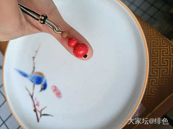 高含量粉压朱砂_首饰