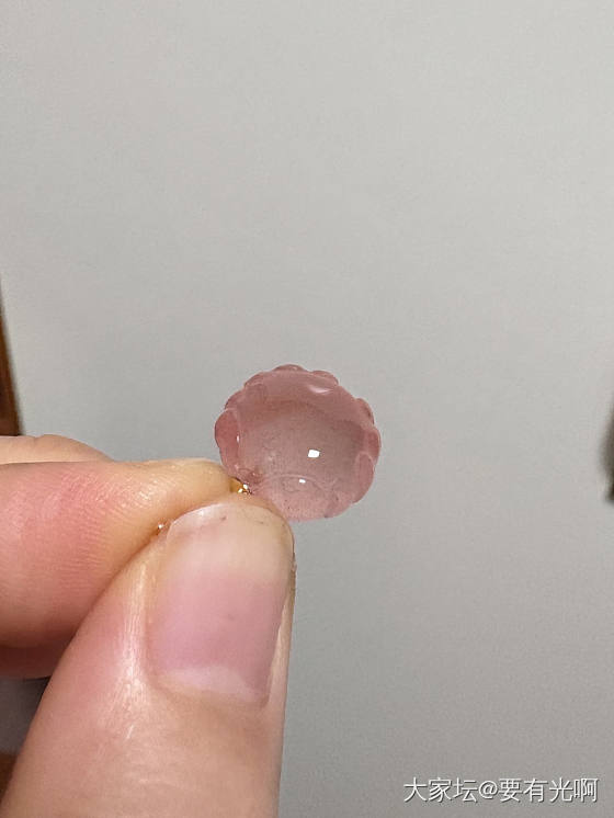 高冰南红小螃蟹项链吊坠小雕件小滴流_玉石