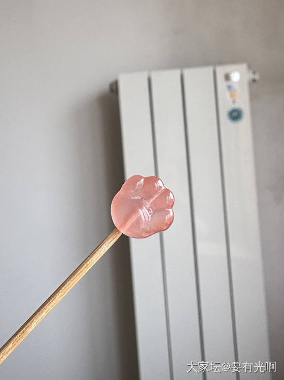高冰冰粉南红小猫爪项链吊坠小雕件小滴流_玉石